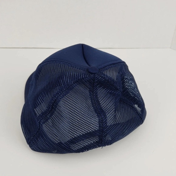 Vintage Captain Trucker Hat Snapback Mesh Scrambled Eggs - Picture 5 of 9